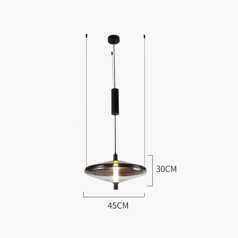 Suspension italienne minimaliste pour salle à manger | Marco Lucetti