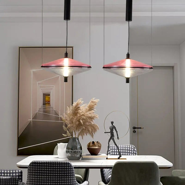 Suspension italienne minimaliste pour salle à manger | Marco Lucetti