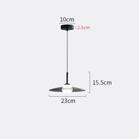 Suspension italienne minimaliste pour salle à manger | Marco Lucetti D23cm / 3 couleurs