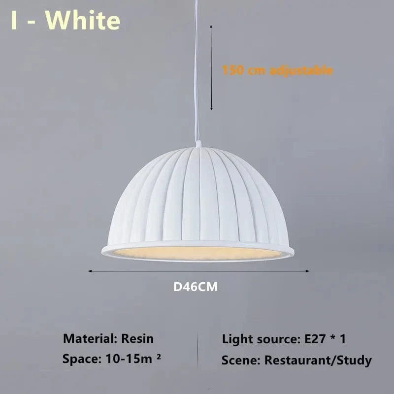 Suspension Japonais créatif Wabi Sabi Art Vent Table à manger Restaurant Matériau chambre Chevet Café Modèle Maison Décor | Marco Lucetti Je-Blanc / Lumière trichromatique