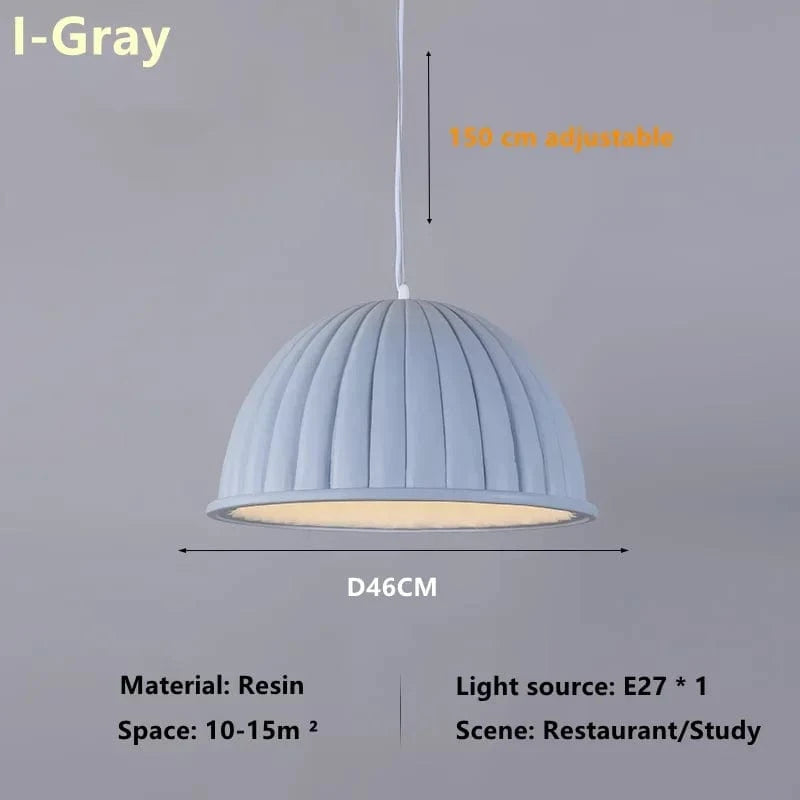 Suspension Japonais créatif Wabi Sabi Art Vent Table à manger Restaurant Matériau chambre Chevet Café Modèle Maison Décor | Marco Lucetti Je-Gris / Lumière chaude 3000K