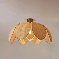 Suspension Japonais en rotin, design cannage. | Marco Lucetti