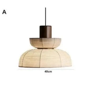 Suspension Japonais Zen | Marco Lucetti Type A-Dia40cm / Blanc froid