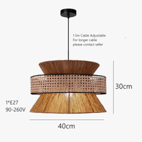 Suspension japonaise en corde de chanvre tissée à la main | Marco Lucetti