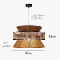Suspension japonaise en corde de chanvre tissée à la main | Marco Lucetti
