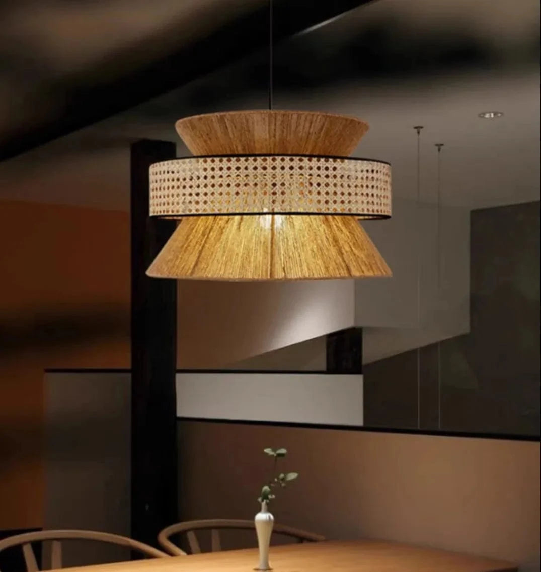 Suspension japonaise en corde de chanvre tissée à la main | Marco Lucetti