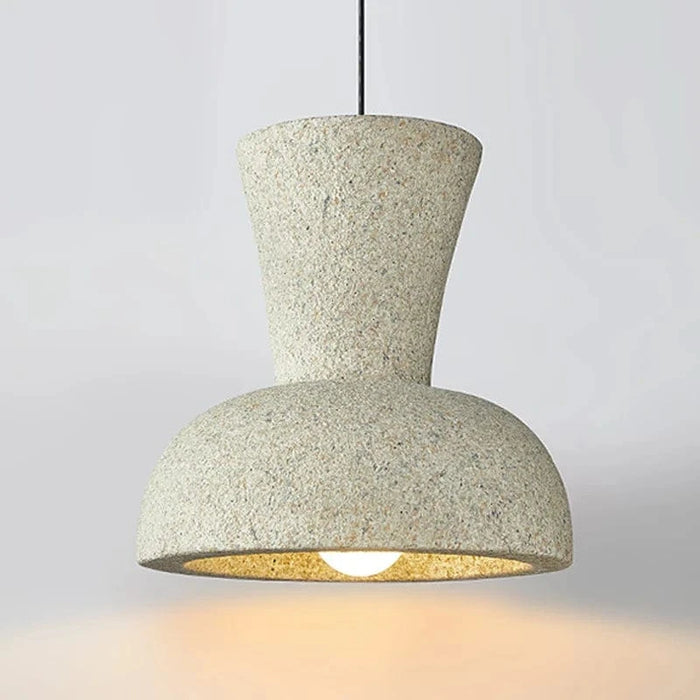 Suspension Japonaise en Pierre pour Chambre, Salle à Manger et Bureau | Marco Lucetti Jaune étoile