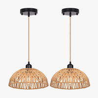 Suspension japonaise en rotin tricoté - Luminaria | Marco Lucetti