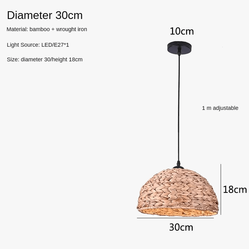 Suspension Japonaise Industrielle Tissée à la Main | Marco Lucetti