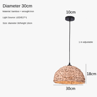 Suspension Japonaise Industrielle Tissée à la Main | Marco Lucetti