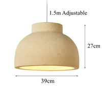 Suspension Kya avec abat-jour en polymère | Marco Lucetti