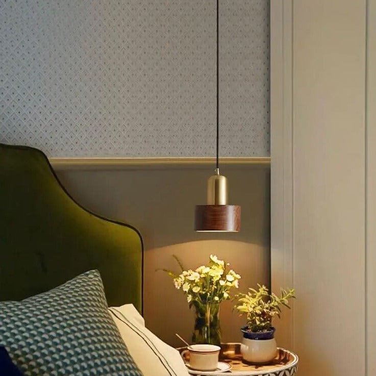 Suspension Laiton Noyer pour Bars & Restaurants | Marco Lucetti