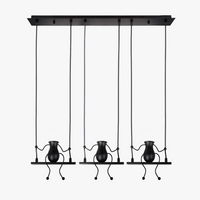 Lampe Suspension Art Décor Moderne 1/3 Tête