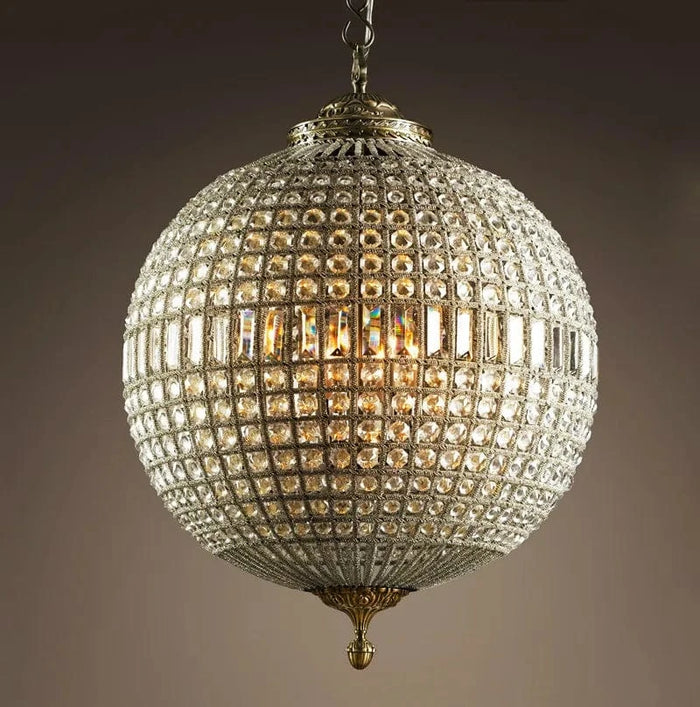 Suspension Lampe en Cristal Style Médiéval | Marco Lucetti