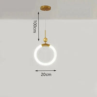 Suspension lampe Nordique Créatif LED 360° - Lumière Art Luxe | Marco Lucetti A plus style / Translucent cable / Cold White