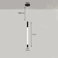 Suspension lampe Nordique Créatif LED 360° - Lumière Art Luxe | Marco Lucetti E style Black / Translucent cable / Cold White