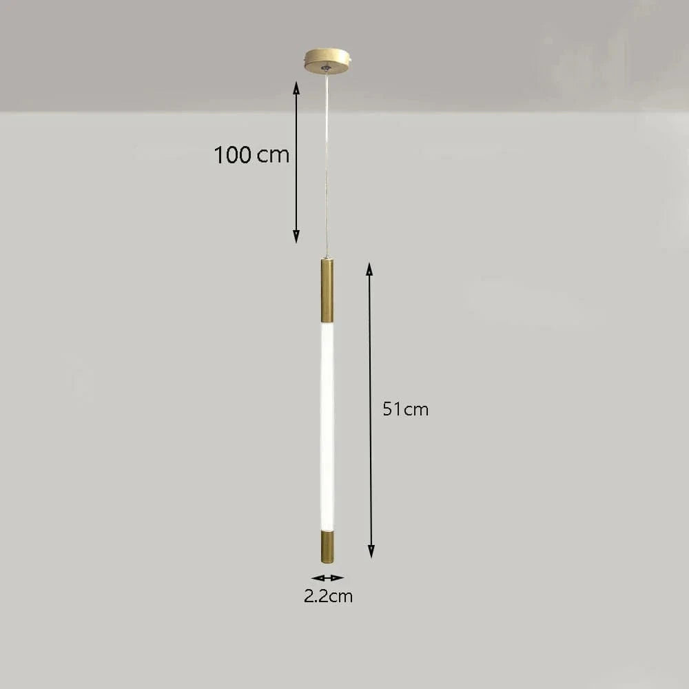 Suspension lampe Nordique Créatif LED 360° - Lumière Art Luxe | Marco Lucetti Style E / Câble translucide / Blanc froid