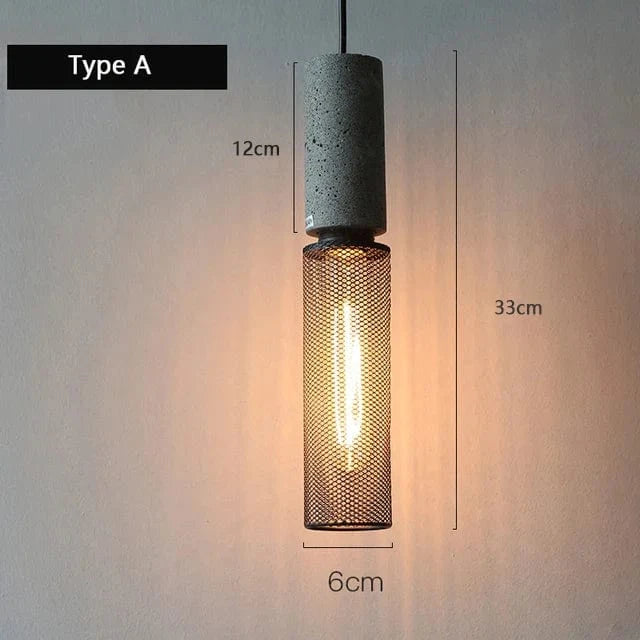 Suspension Lampes Vintage Loft en Fer Forgé LED | Marco Lucetti UN / Pas d&#39;ampoule