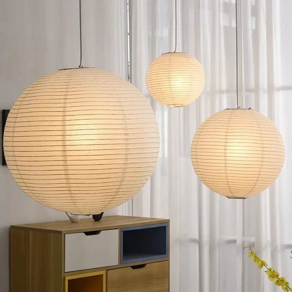 Suspension Lanterne chinoise ronde en papier boule | Marco Lucetti