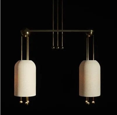 Suspension lanterne en verre uni | Marco Lucetti