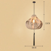 Suspension Lanternes Chinoises en Tissu pour Ambiance Intérieure | Marco Lucetti A 40X33CM