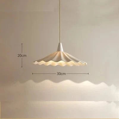 Suspension LED 30 cm Blanc: Design Japonais en Céramique | Marco Lucetti Blanc