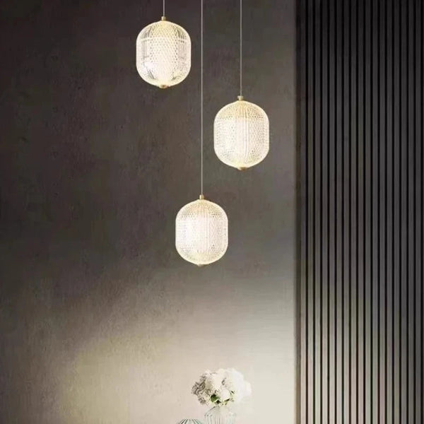 Suspension LED Acrylique Minimaliste Unique | Marco Lucetti