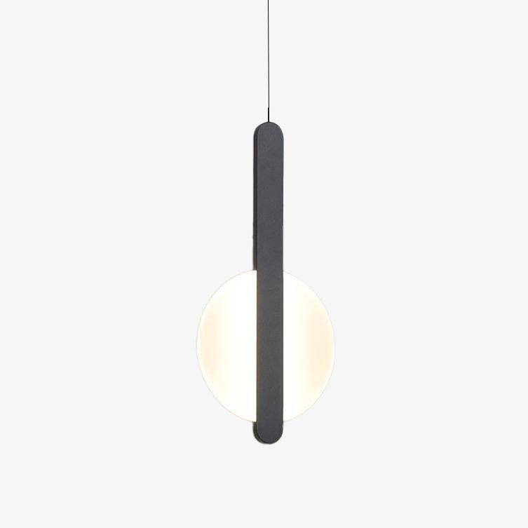 Suspension LED Alu Circulaire | Marco Lucetti C - Noir / Froide
