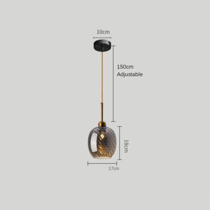 Suspension LED Alvaro Glass | Marco Lucetti B1