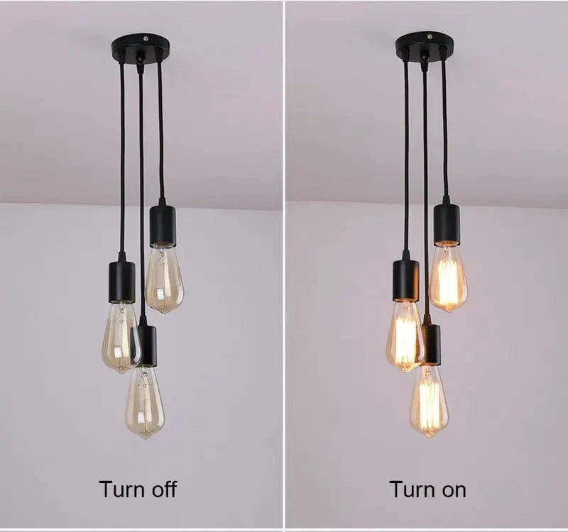 Suspension LED Araignée: Noir, Blanc & Argent | Marco Lucetti D