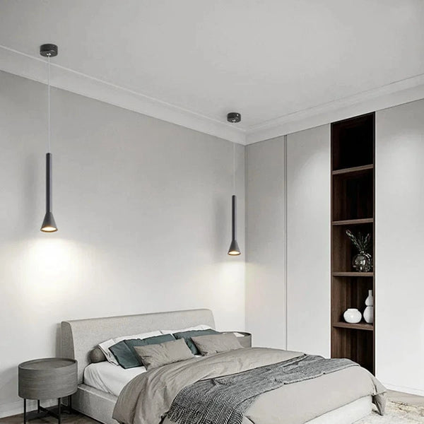 Suspension LED Art Créatif - Long Tube Lumineux | Marco Lucetti