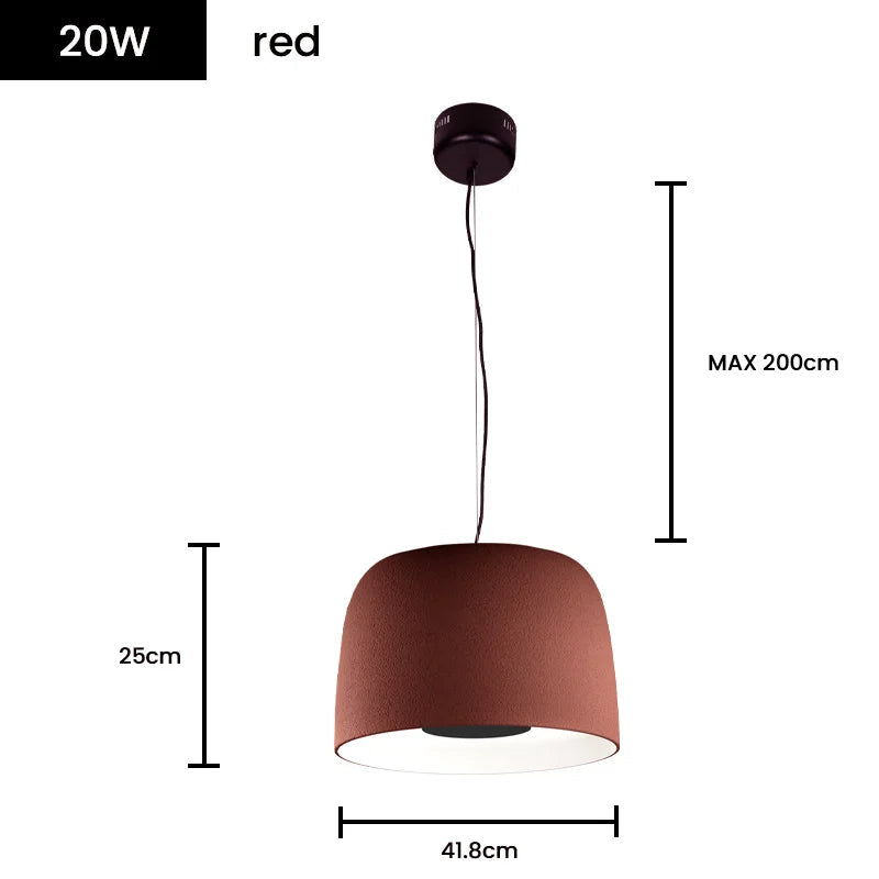 Suspension LED Art Déco Design Scandinave