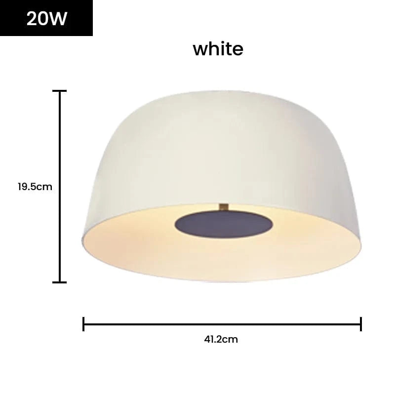 Suspension LED Art Déco Design Scandinave | Marco Lucetti H20 Blanc / Blanc chaud