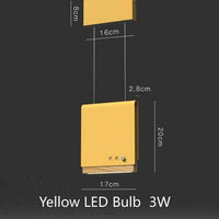 Suspension LED Art en métal coloré | Marco Lucetti
