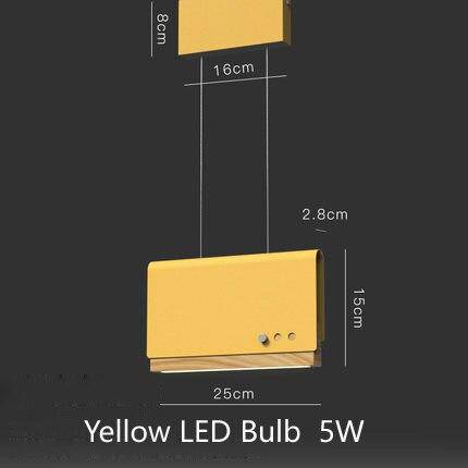 Suspension LED Art en métal coloré | Marco Lucetti