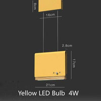 Suspension LED Art en métal coloré | Marco Lucetti
