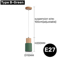 Suspension LED Art Moderne Colorée | Marco Lucetti B Vert