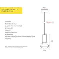 Suspension LED Artistic Chic | Marco Lucetti