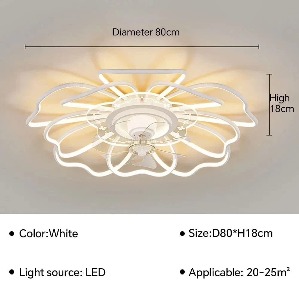 Suspension LED au design moderne - Éclairage innovant | Marco Lucetti Blanc D 80CM / Blanc chaud (pas de RC)
