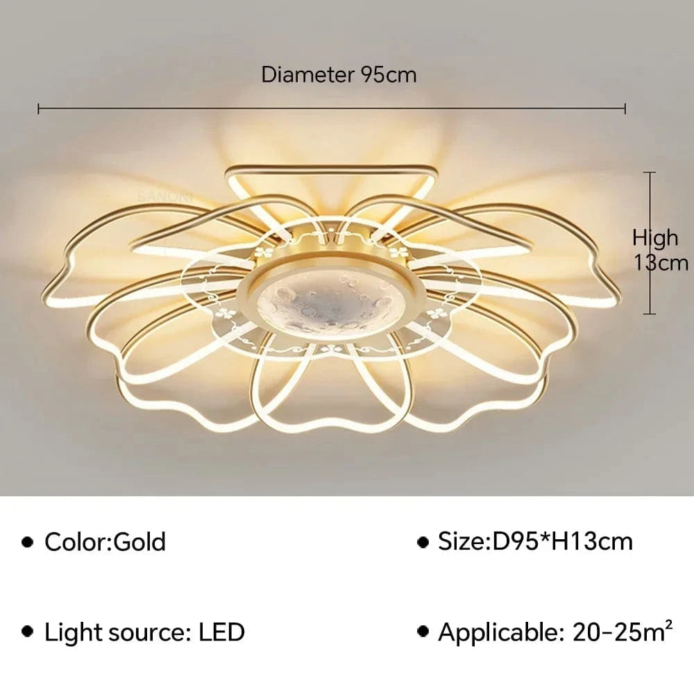 Suspension LED au design moderne - Éclairage innovant | Marco Lucetti Or C 95CM / Blanc chaud (pas de RC)