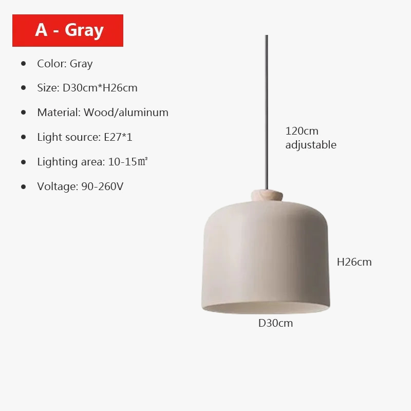 Suspension LED Nordic Design Macaron