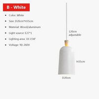 Suspension LED Nordic Design Macaron
