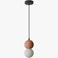 Suspension LED Ballsy Cement - Style Nordique Moderne | Marco Lucetti