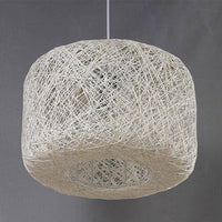 Suspension LED bambou Caneword | Marco Lucetti Blanc