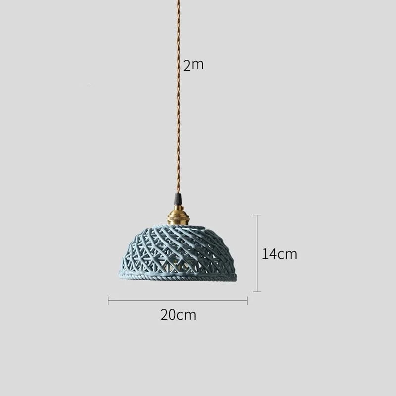 Suspension LED Blanc en Céramique - Style Nordique Moderne - Cuivre Suspension Lampe | Marco Lucetti Céramique 3