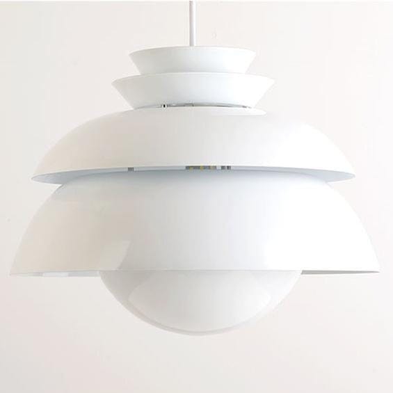 Suspension LED blanche en forme de fleur - Design danois | Marco Lucetti