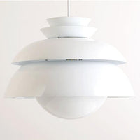 Suspension LED blanche en forme de fleur - Design danois | Marco Lucetti