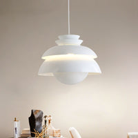 Suspension LED blanche en forme de fleur - Design danois | Marco Lucetti
