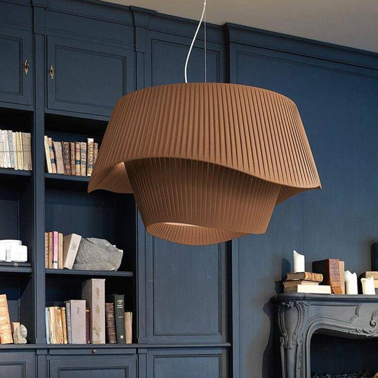 Suspension LED blanche Fabric Design. | Marco Lucetti