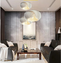 Suspension LED blanche  faite main pour un éclairage intérieur moderne et tendance | Marco Lucetti